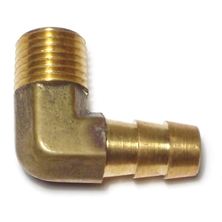 Midwest Fastener 3/8" x 1/4MIP Brass Hose Barbs 4PK 66515